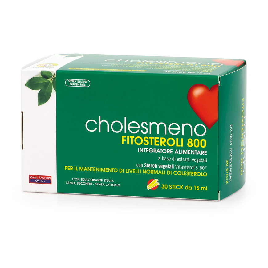 Choles meno fitosteroli 800 30 stick da 15 ml