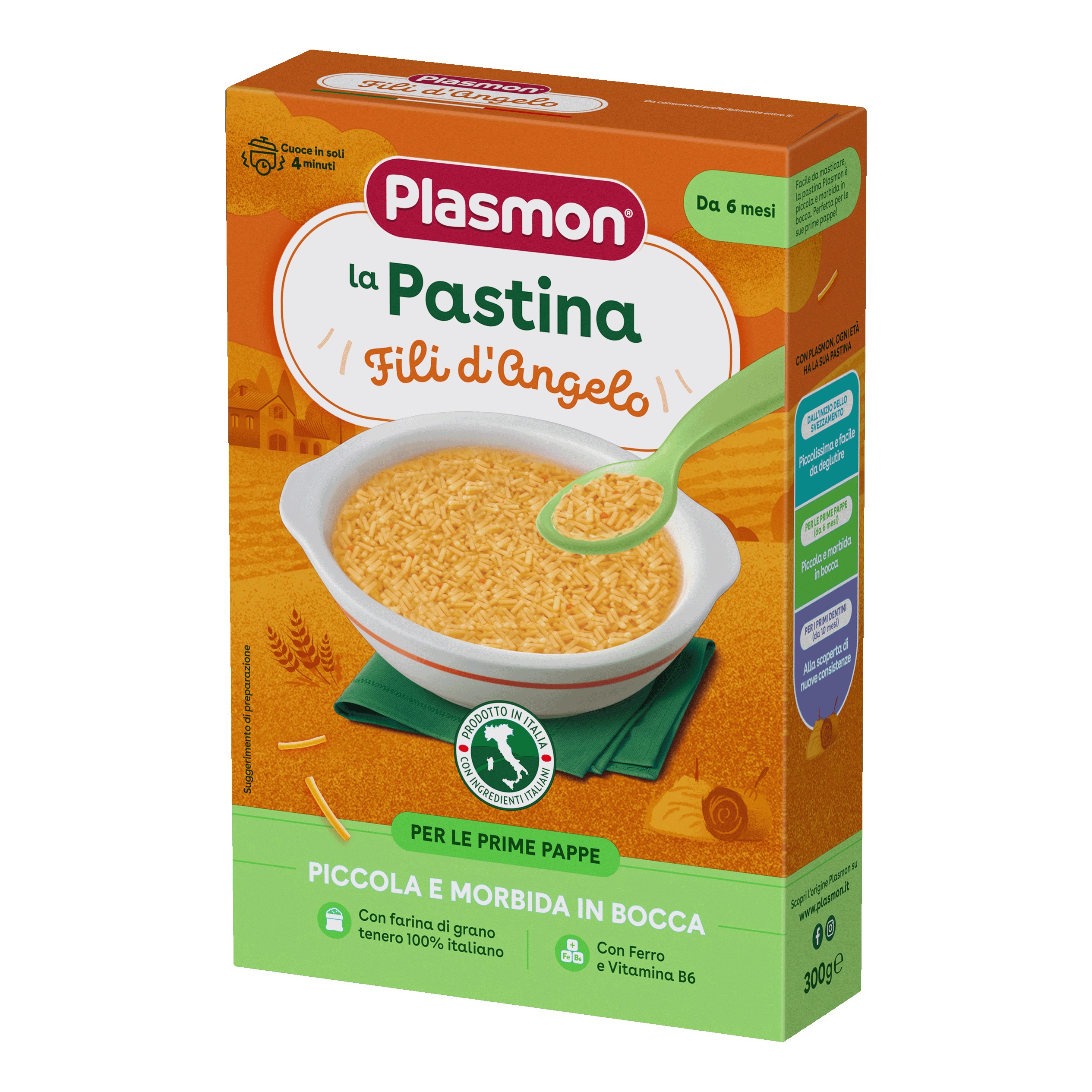 Plasmon Pasta Fili D'angelo 300 G