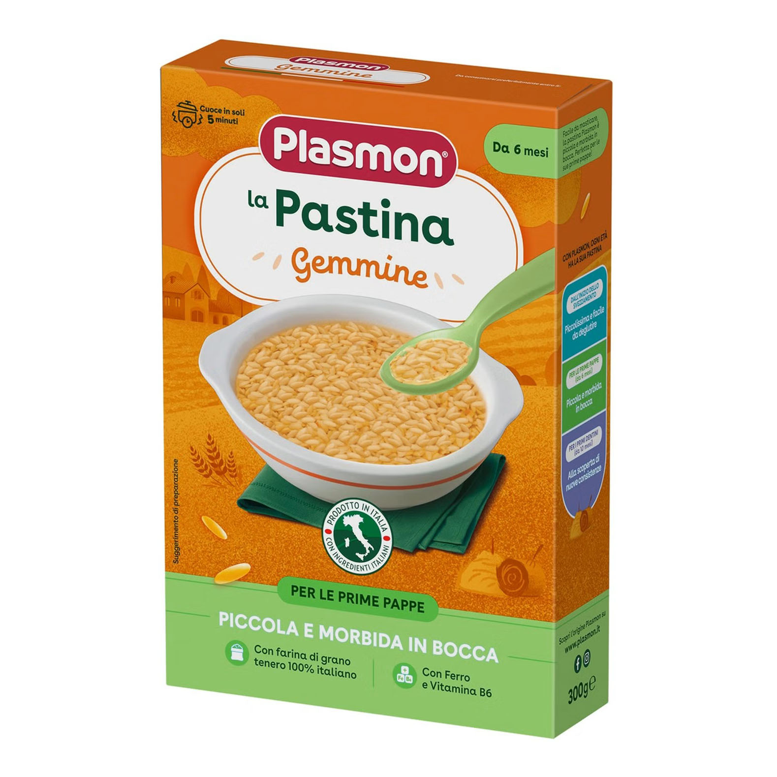 Plasmon Pasta Gemmine 300 G