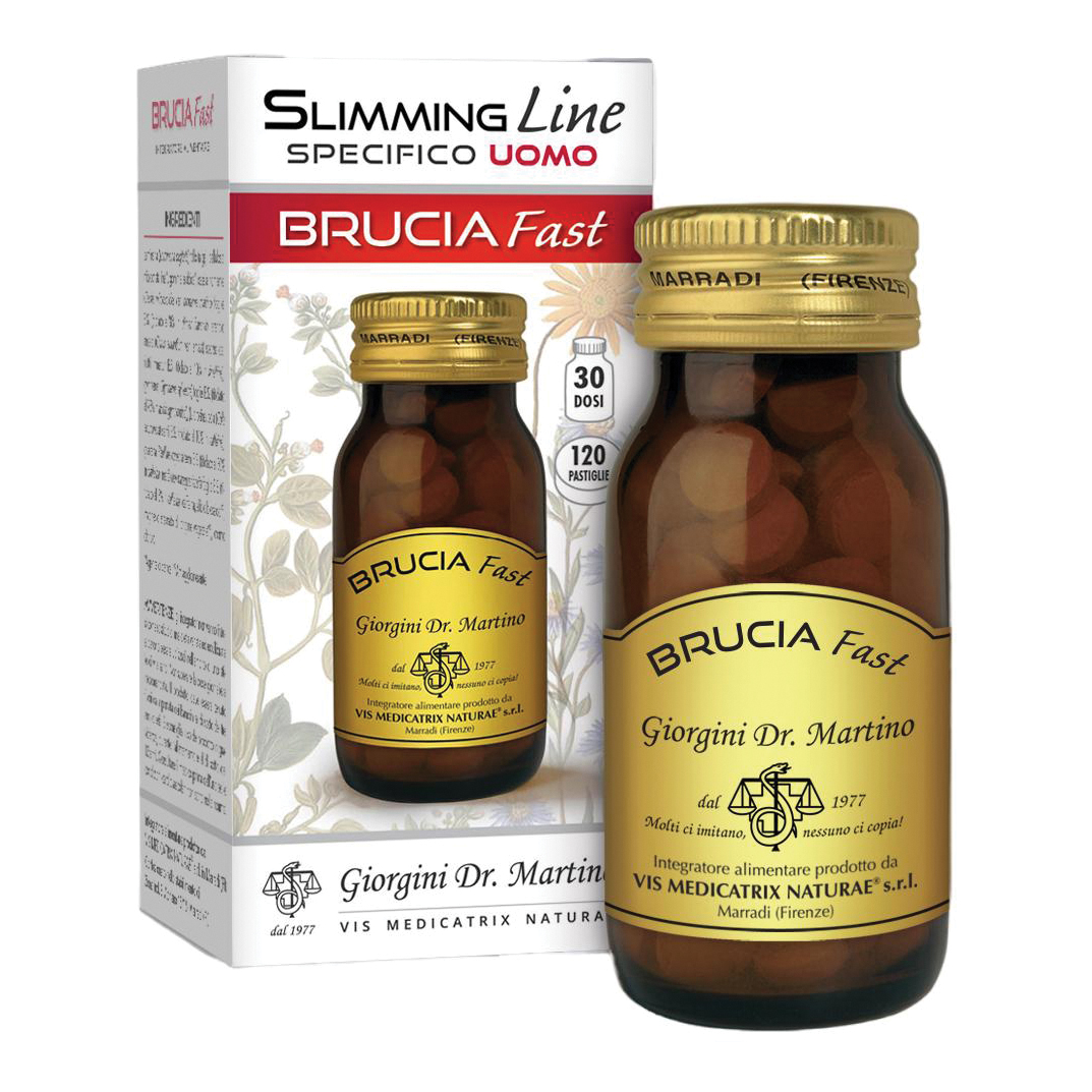Brucia fast uomo 120 pastiglie