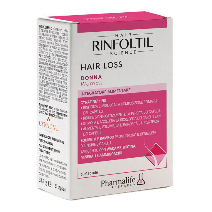 Rinfoltil Hair Loss Donna 60 Capsule