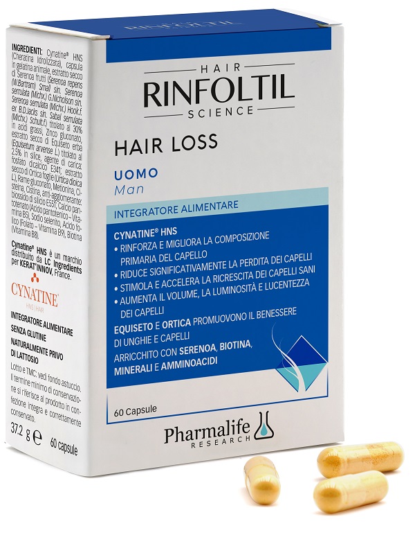 Rinfoltil Hair Loss Uomo 60 Capsule