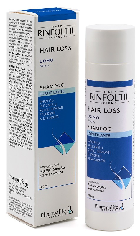 Rinfoltil hair loss uomo shampoo