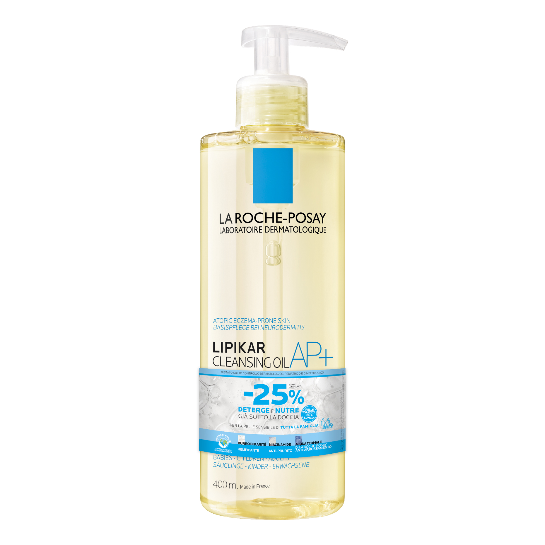Lipikar olio 400 ml taglio prezzo