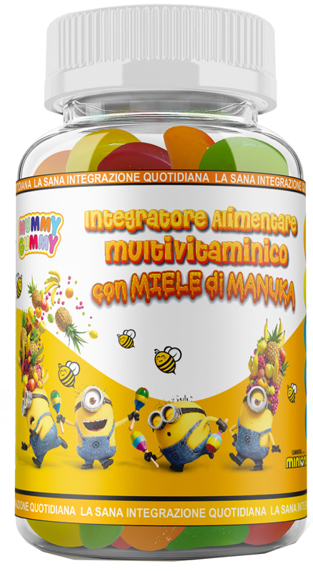 Mummygummy multivitaminico con miele di manuka 60 compresse
