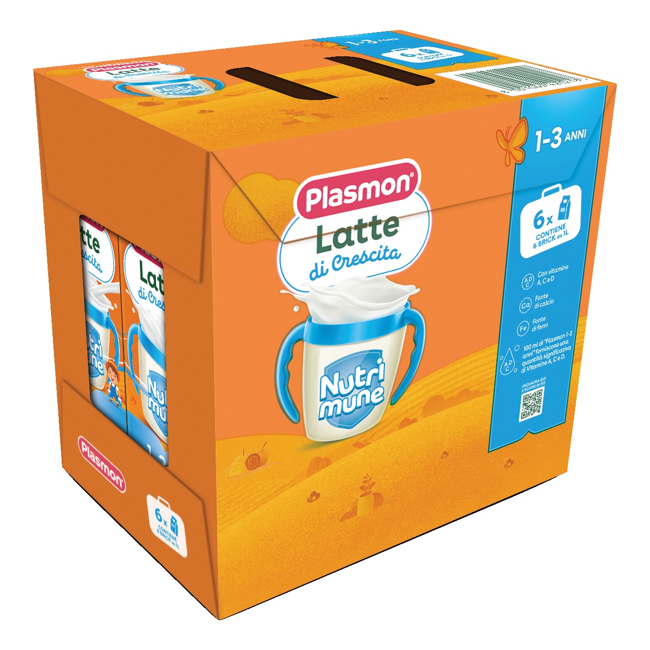 Plasmon stage 12-36 6 brick x 1 litro