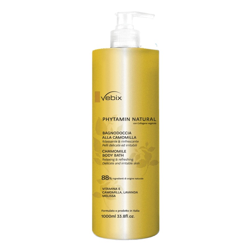 Vebix phytamin natural bagnodoccia alla camomilla 1000 ml