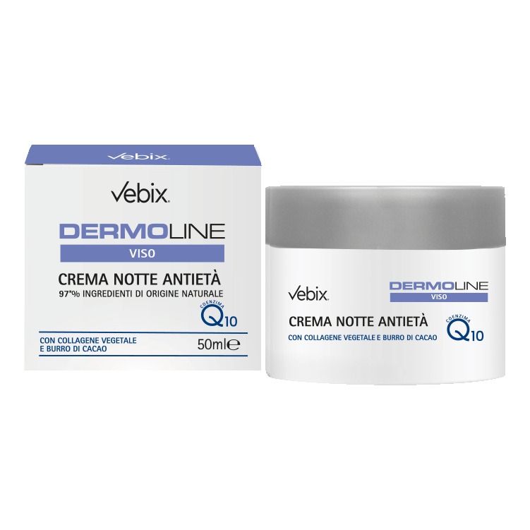 Vebix dermoline crema viso notte antieta' 50 ml