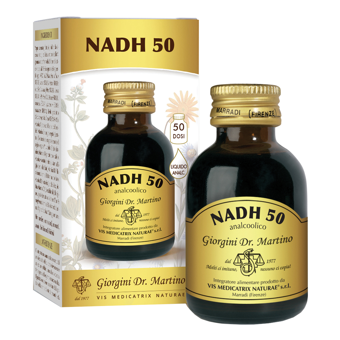 Nadh 50 liquido analcolico 50 ml