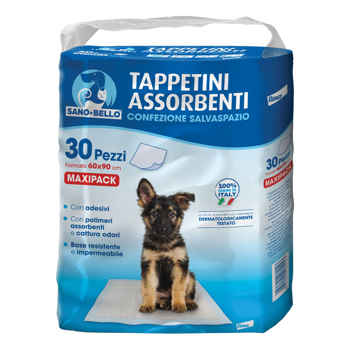 Sanoebello Tappetini Igienici "Morbidezza & Comfort" 60X90 Cm Cf. (30 Pezzi)