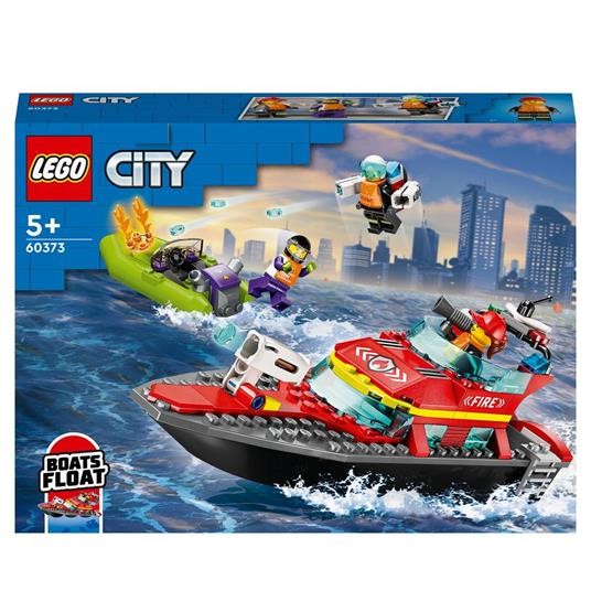 60373 Barca Soccorso Antincendio - Gioco Creativo
