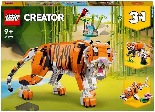 31129 Tigre Maestosa - Costruisci e Gioca!