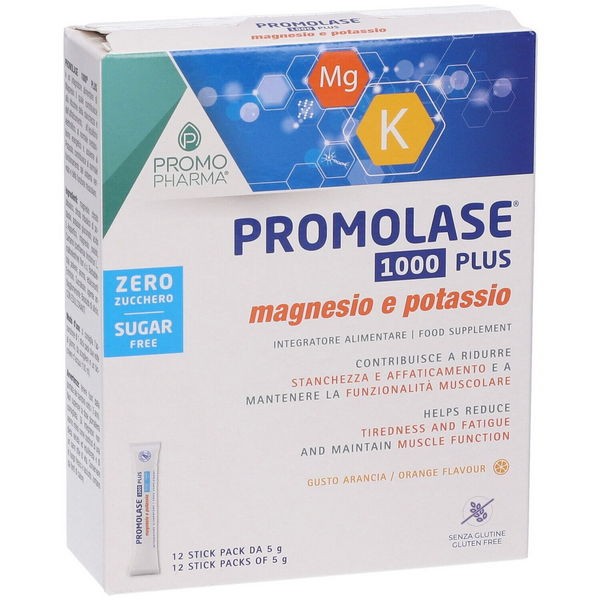 Promolase 1000 plus zero zucchero 12 stick