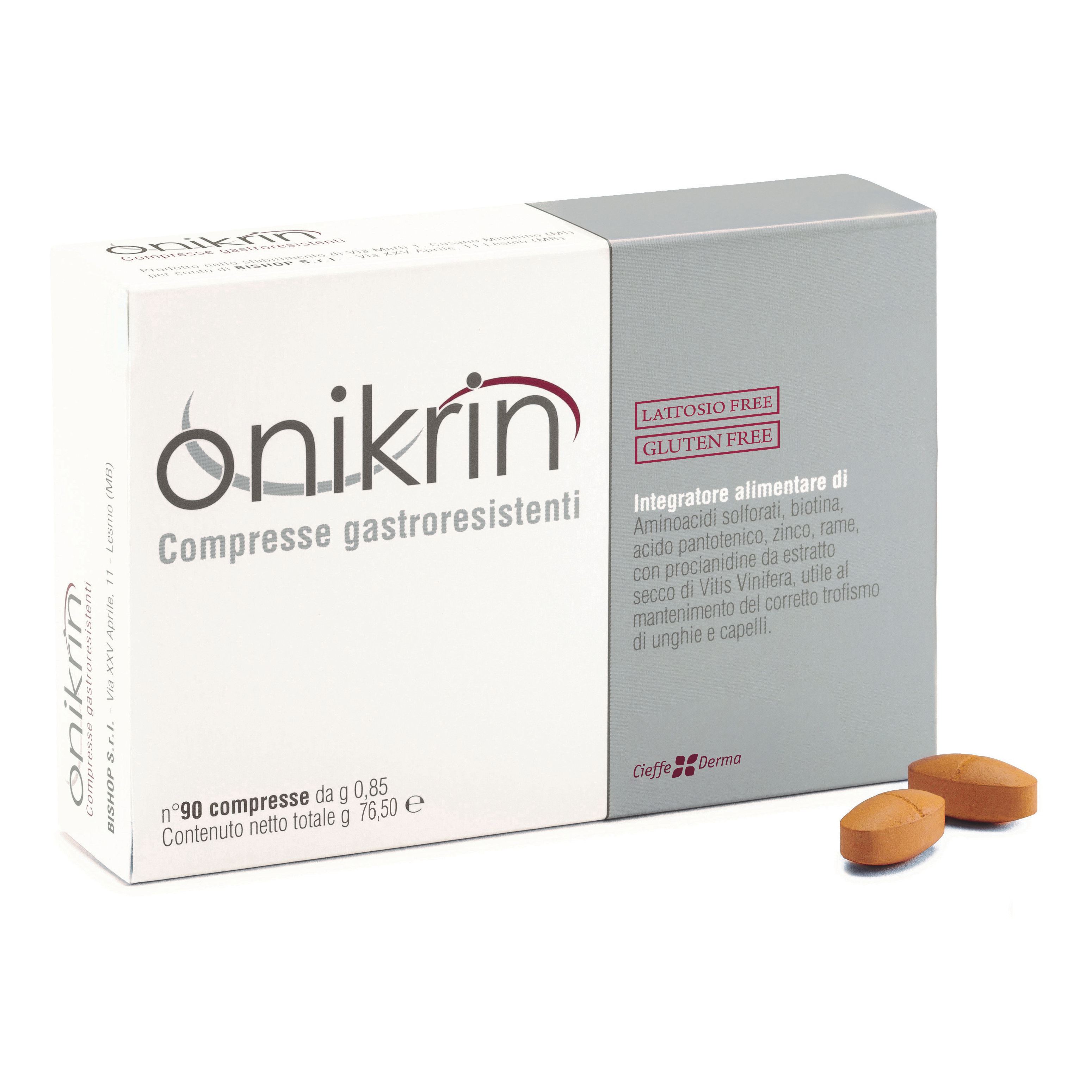 Onikrin 90 compresse