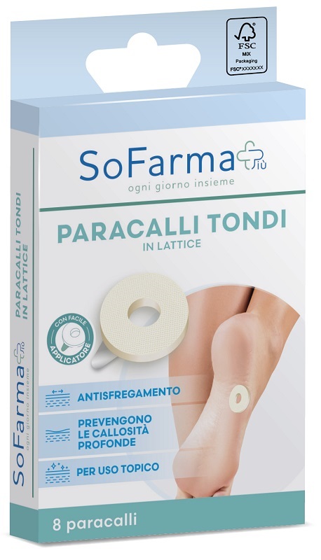Cerotto paracallo tondo sofarmapiu' 8 pezzi