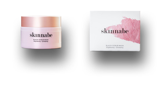 Skinnabe maschera black scrub 50 ml