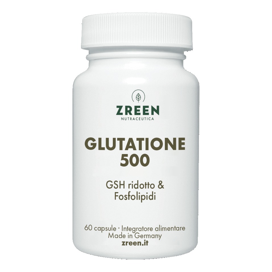 Zreen glutatione 500 60 capsule