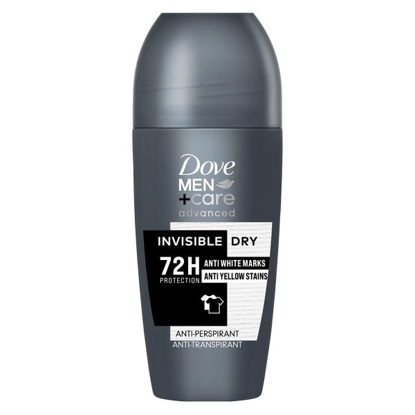 DOVE - MEN+care advanced Invisible Dry - Deodorante 50 ml Roll-On