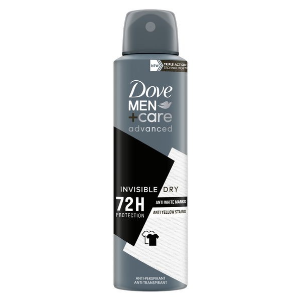 DOVE - Men + Care Advanced Invisible Dry - Deodorante spray 150 ml