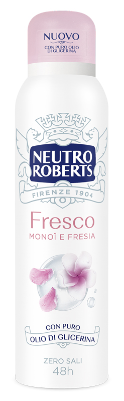 Neutro Roberts - Fresco Monoi E Fresia - Deodorante Spray 150 Ml