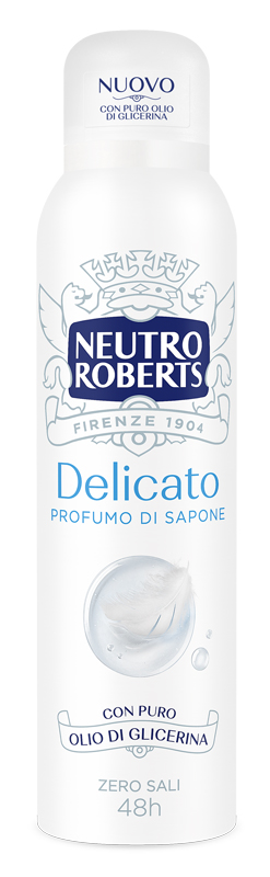 Neutro Roberts - Delicato Profumo Di Sapone - Deodorante Spray 150 Ml
