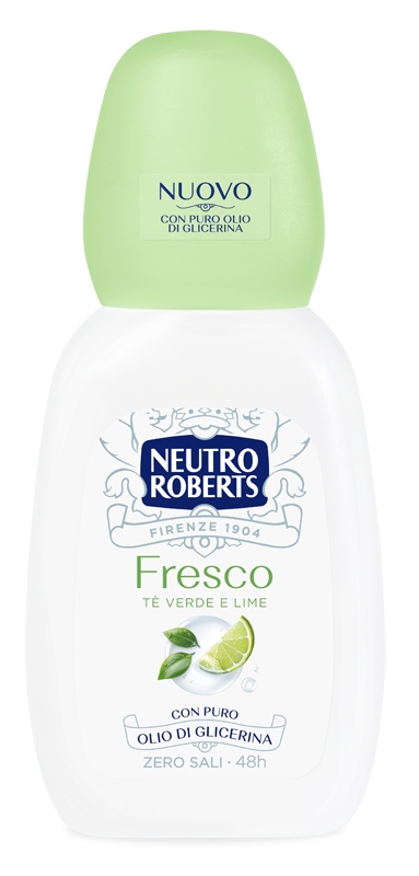 Neutro Roberts - Fresco - Tè Verde e Lime - Deodorante 75 ml Vapo No Gas