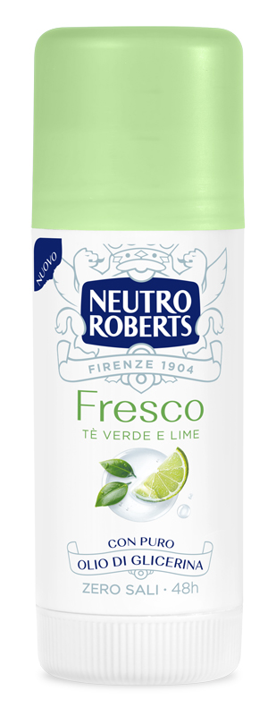 Neutro Roberts - Fresco Tè Verde E Lime - Deodorante In Stick 40 Ml