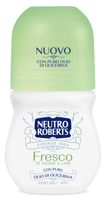 Neutro Roberts - Fresco Tè Verde E Lime - Deodorante Roll-On 50 Ml
