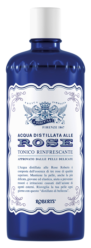 Acqua alle rose tonico viso con acqua distillata alle rose 300 ml