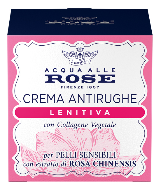 ACQUA ALLE ROSE - Lenitiva - Crema Antirughe Viso Per Pelli Sensibili 50 Ml