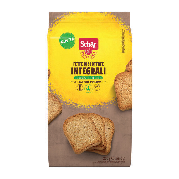 Schar fette biscottate integrali 260 g