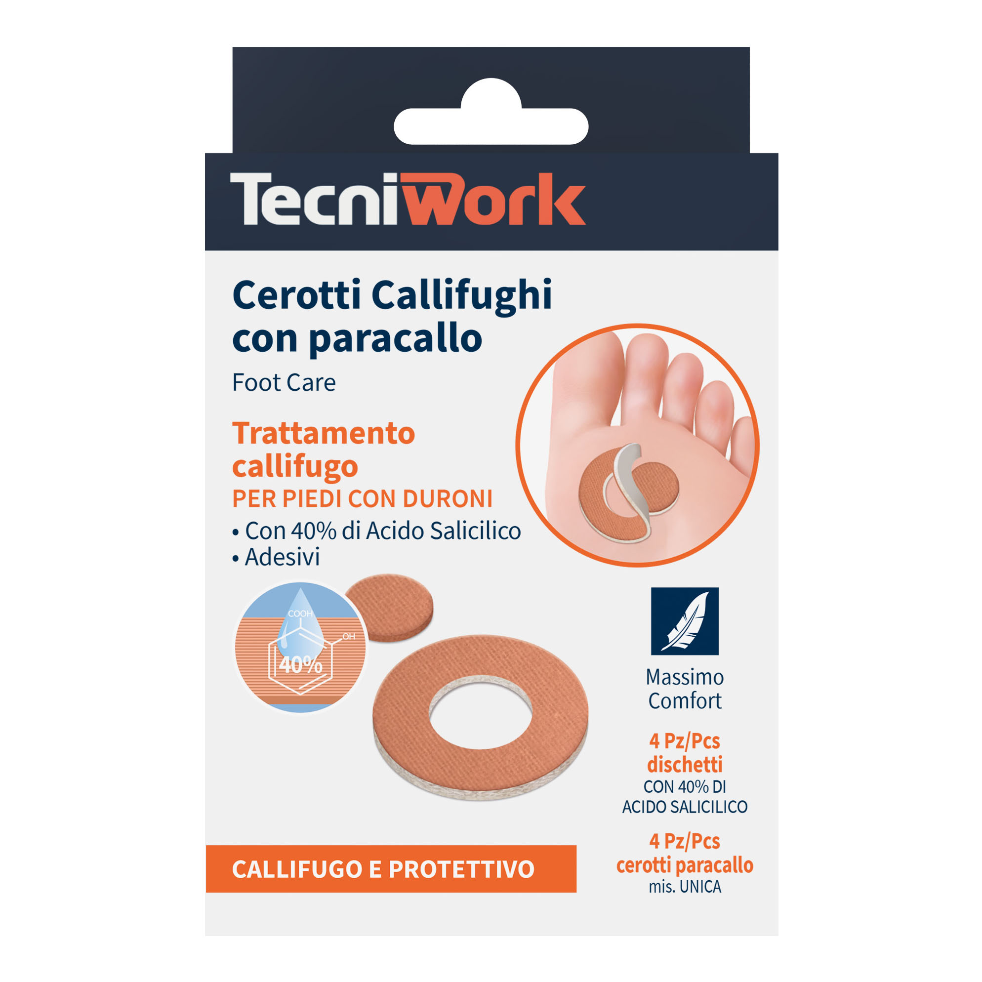 Cerotto callifugo duroni 4+4 pezzi