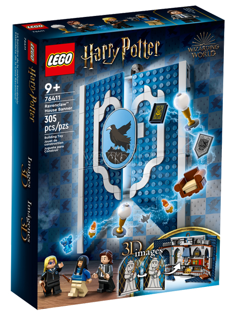 Stendardo Casa Corvonero Lego Harry Potter