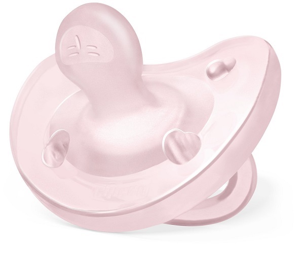 Chicco gommotto silicone rosa 2-6 mesi 1 pezzo
