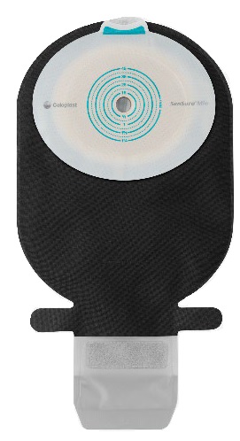 Sacca ileostomia sensura mio piano rivestimento nero apertura ispezionabile maxi w/w foro ritagliabile 35-45 30 pezzi