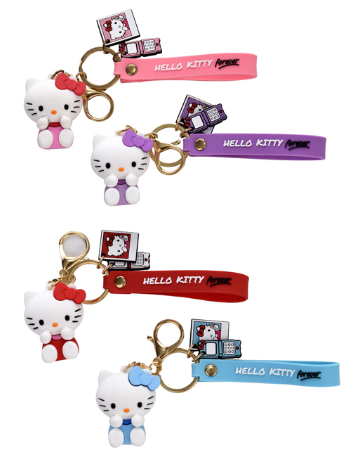 Take care hello kitty portachiavi 3d silicone