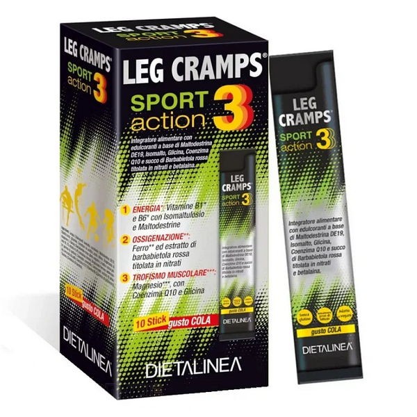 Leg cramps sport 10 stick pack dietalinea