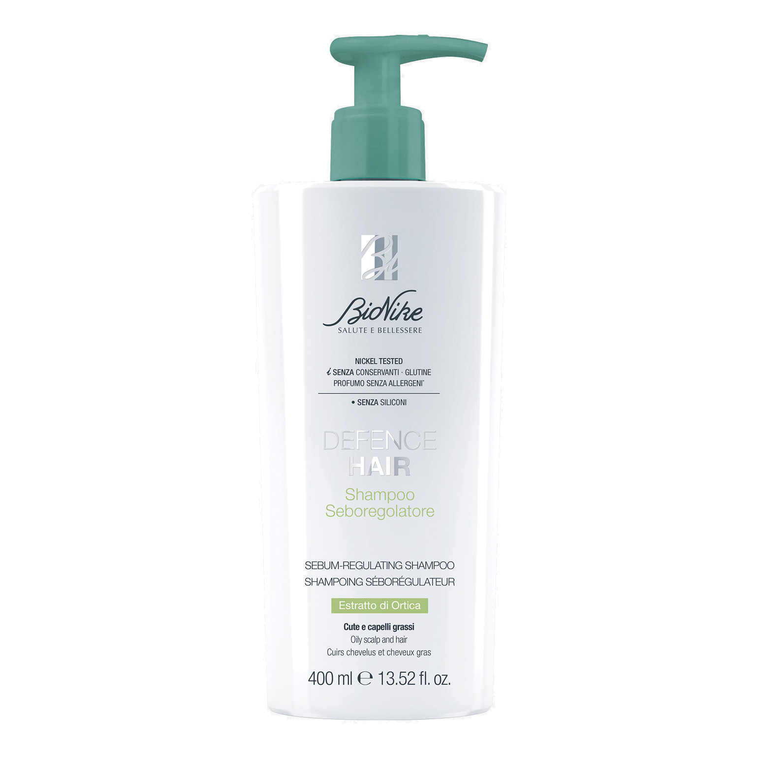 Defence hair shampoo seboregolatore