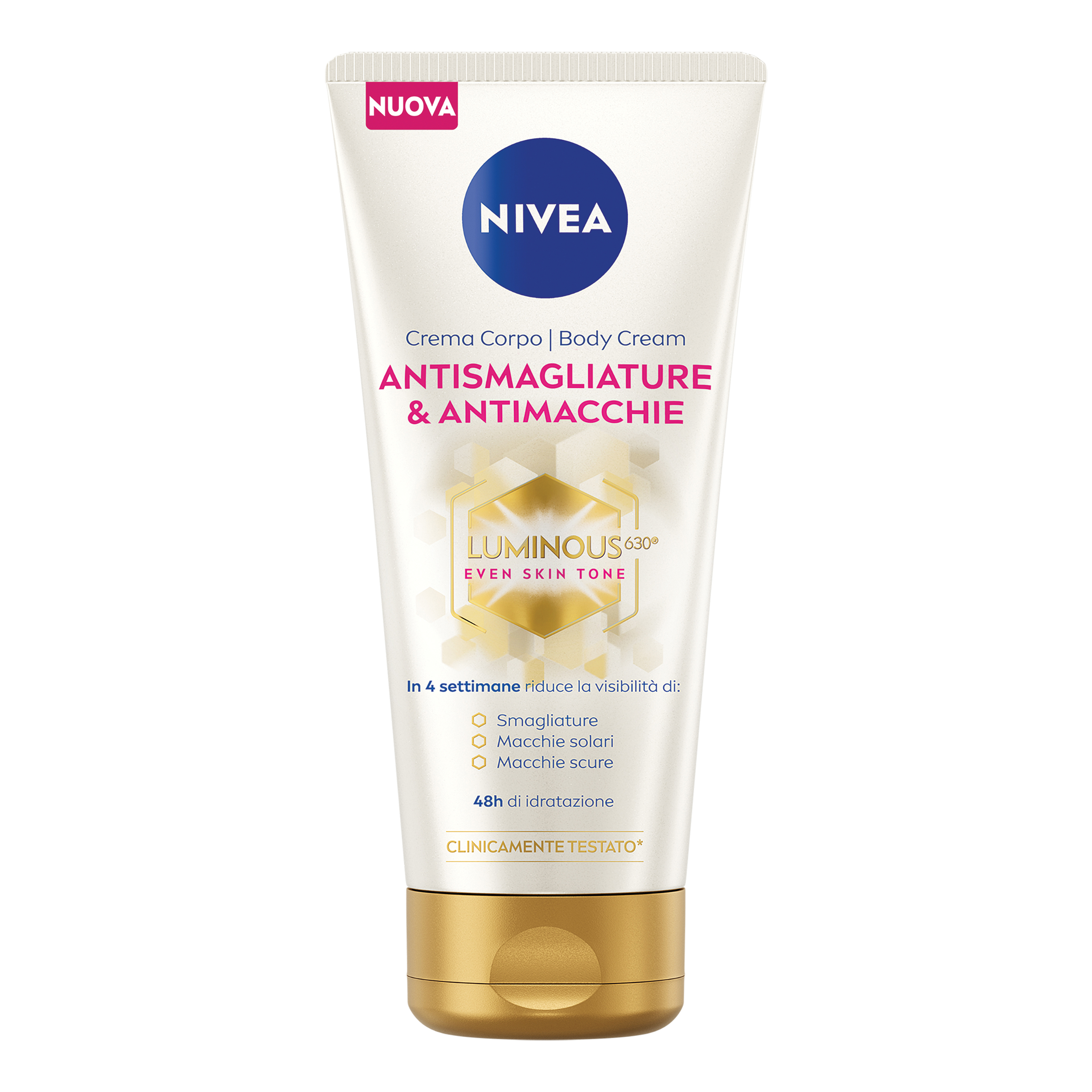 Nivea Luminous Crema Corpo Anti Macchie & Anti Smagliature 200 Ml