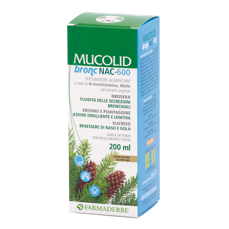 Mucolid bronc nac 600 200 ml