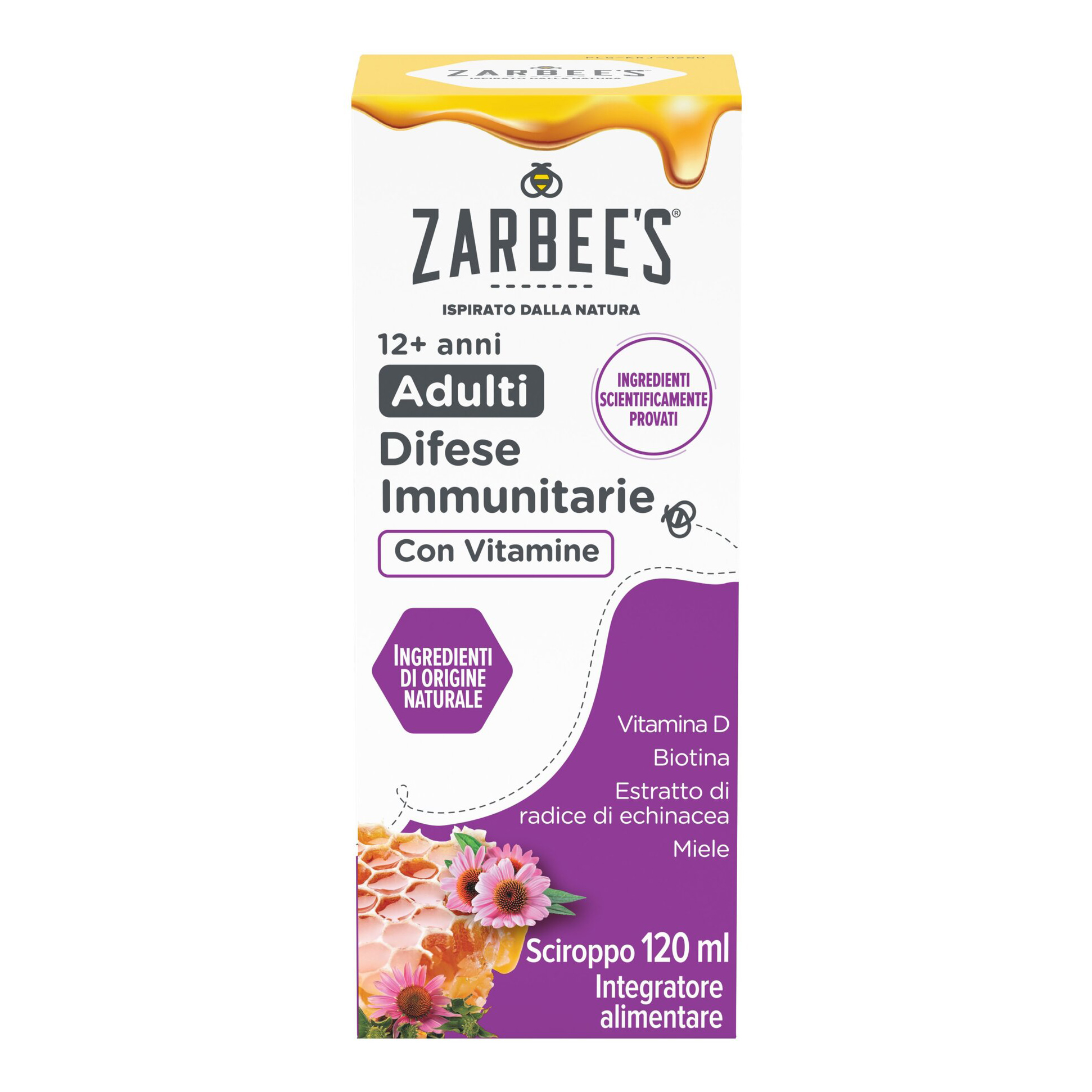 Zarbees Sciroppo Difese Immunitarie Adulti 120 ml