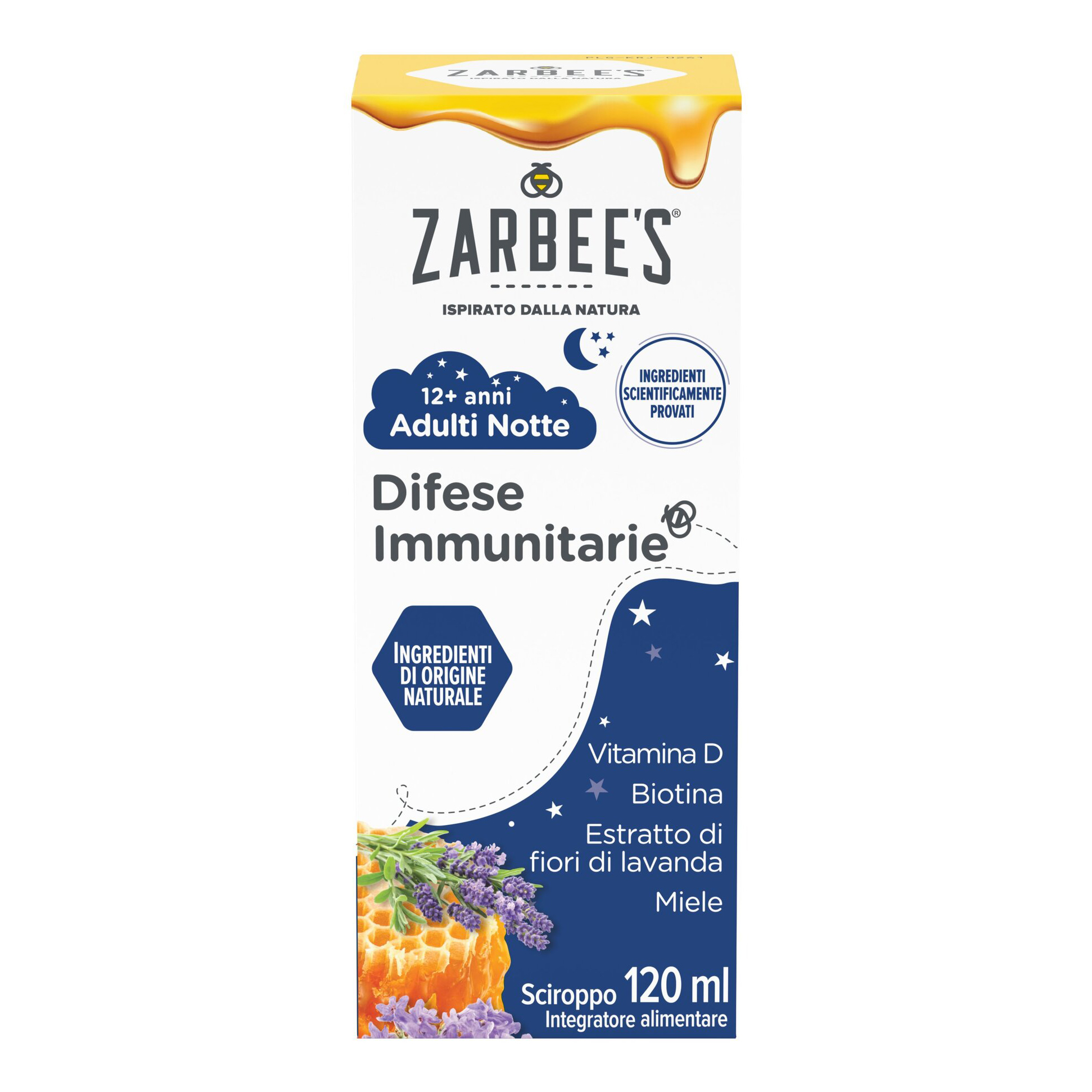 Zarbees Sciroppo Difese Immunitarie Adulti Notte 120 ml