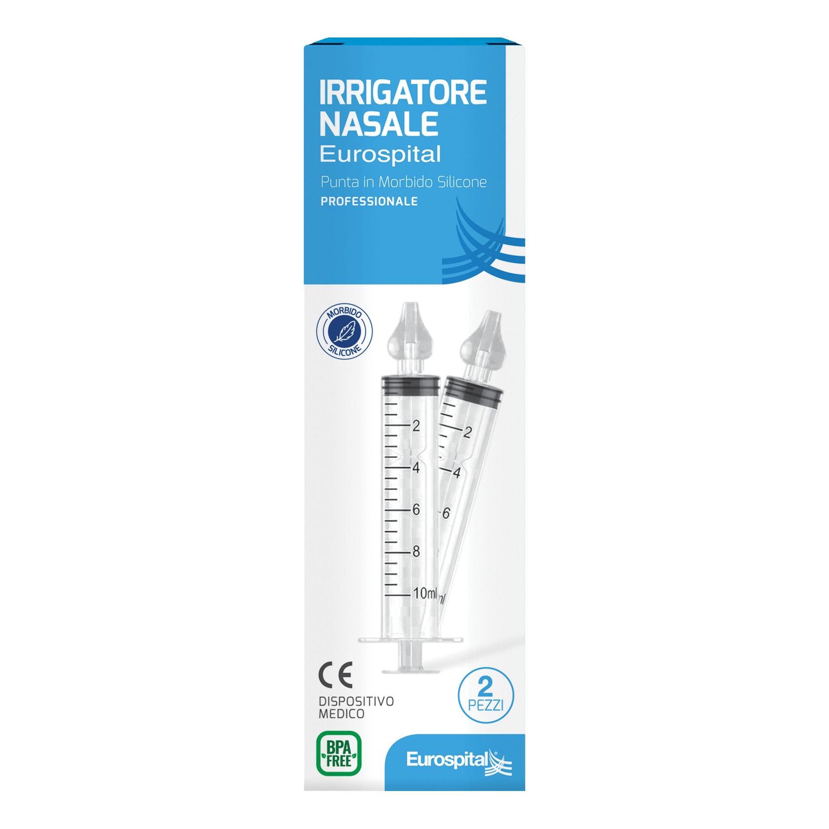 Eurospital Irrigatore Nasale 2 Pezzi