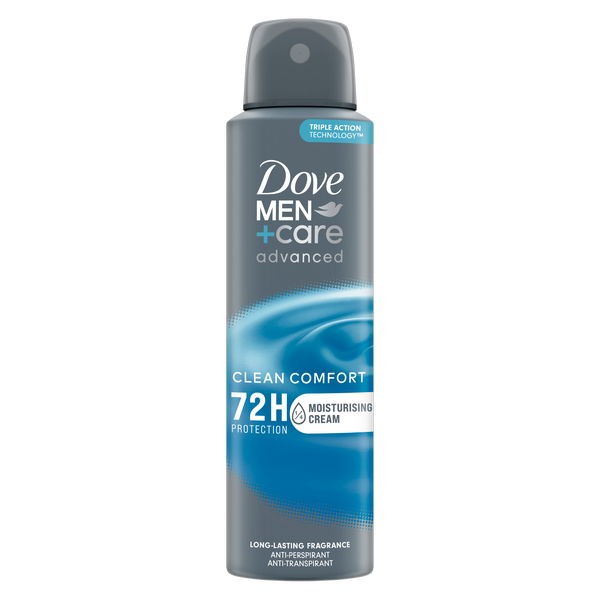 DOVE - Men + Care Advanced Clean Comfort - Deodorante 150 Ml Spray
