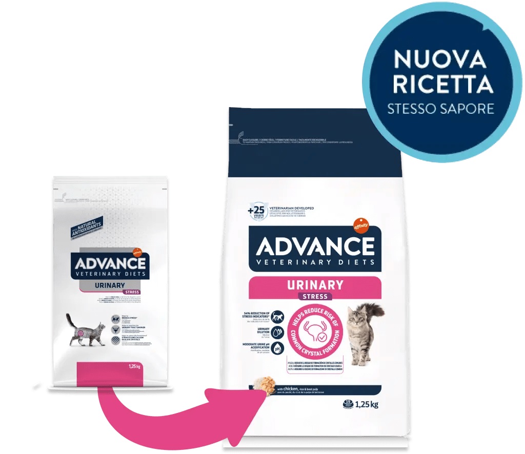 Advance Gatto Diet Urinary Stress 1,25 Kg