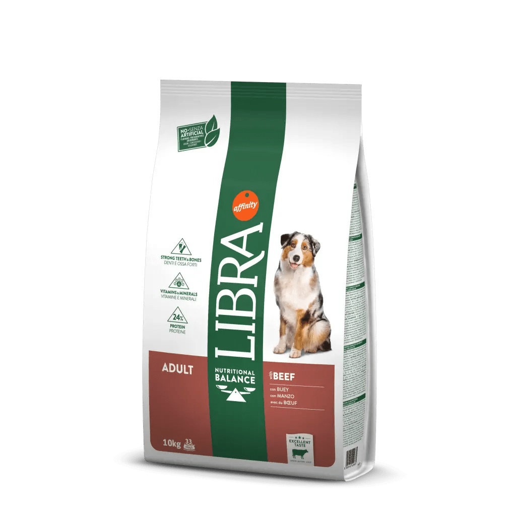 Libra Cane Adulto Manzo 10 Kg