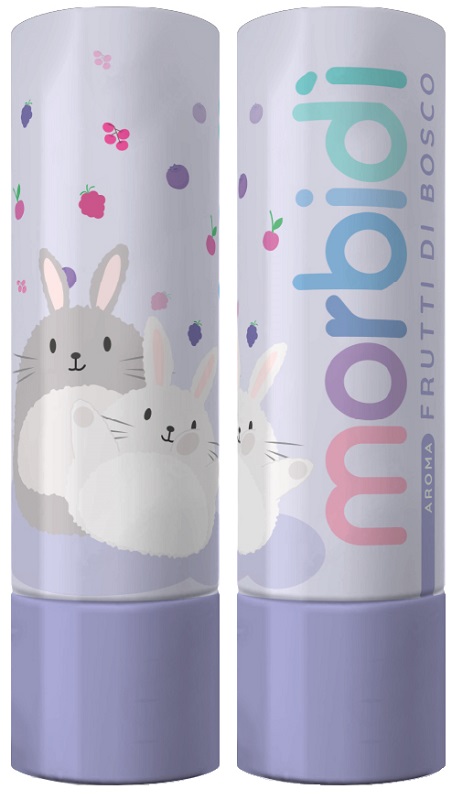 Morbidì Stick Labbra Idratante Aroma Frutti di Bosco 5,5 ml