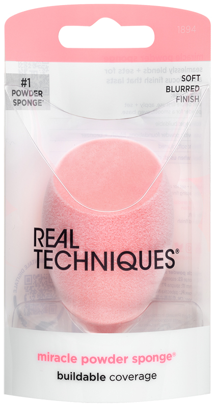 REAL TECHNIQUES - Miracle Powder Sponge - Spugna Per Il Trucco