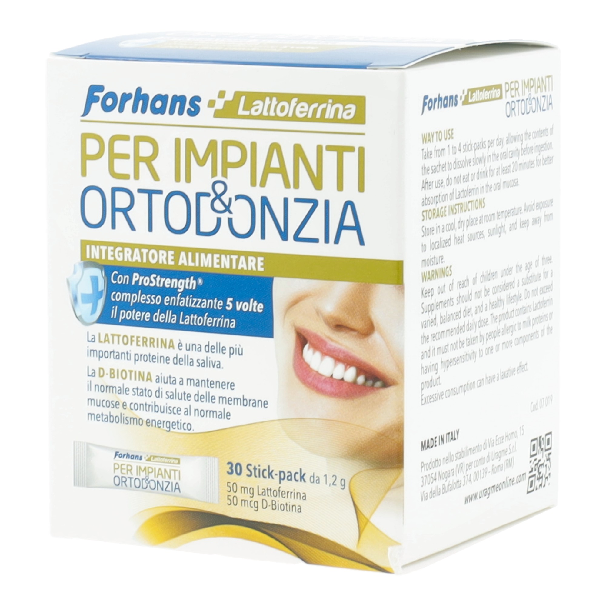 Forhans per impianti&amp;ortodonzia 30 stick-pack