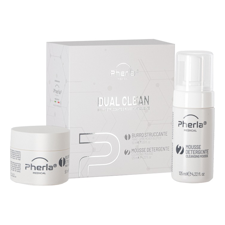 Dual clean 1 burro 50 ml + 1 mousse 125 ml